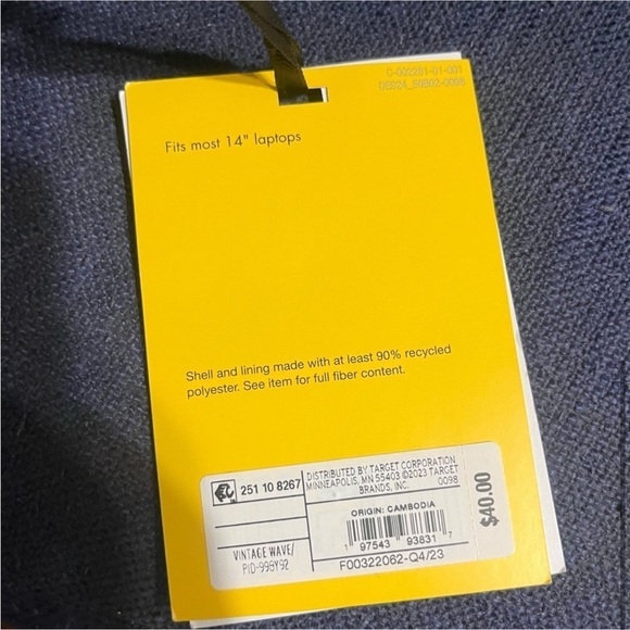 DVF for Target Vintage Weave Neutral Tote Bag NWT - Picture 7 of 7